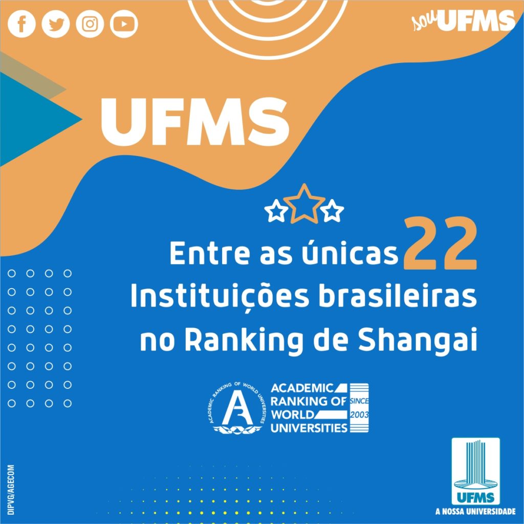 UFMS Fica Entre As Melhores Universidades No Ranking De Shangai 2020 UFMS