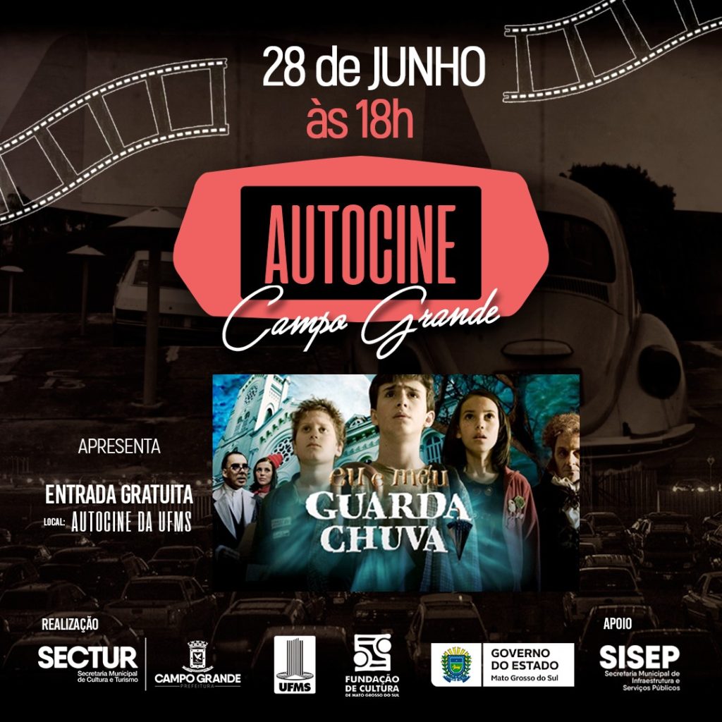 Autocine retorna com exibições gratuitas a partir deste domingo – UFMS