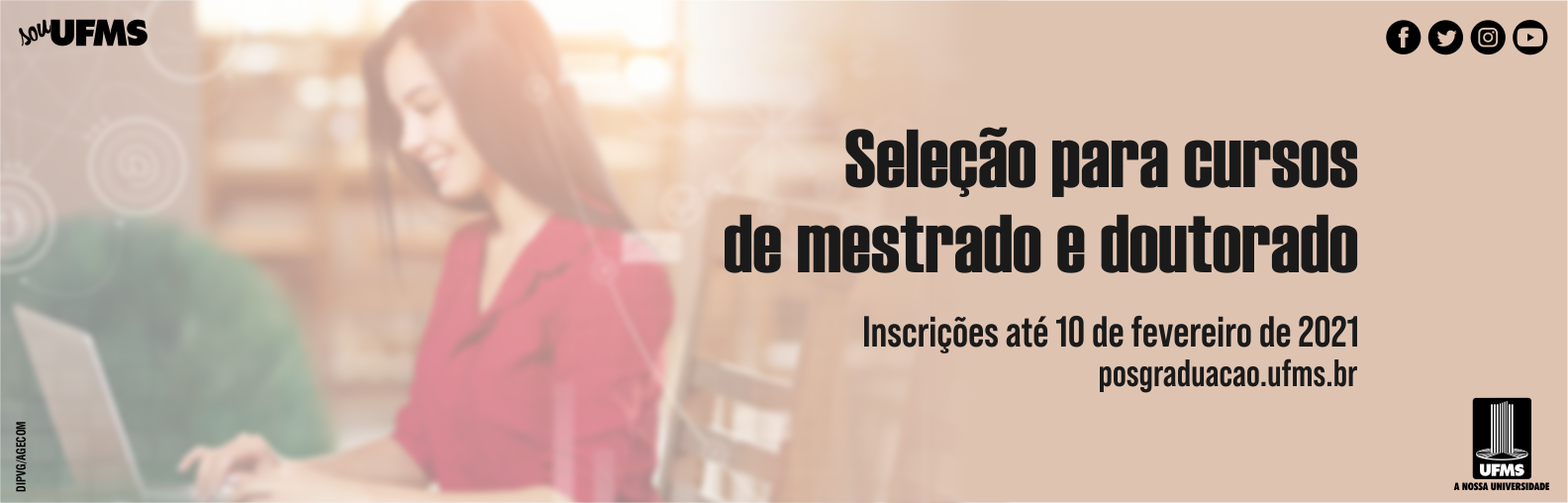 Cursos de Mestrado e Doutorado têm mais de 850 oportunidades – UFMS