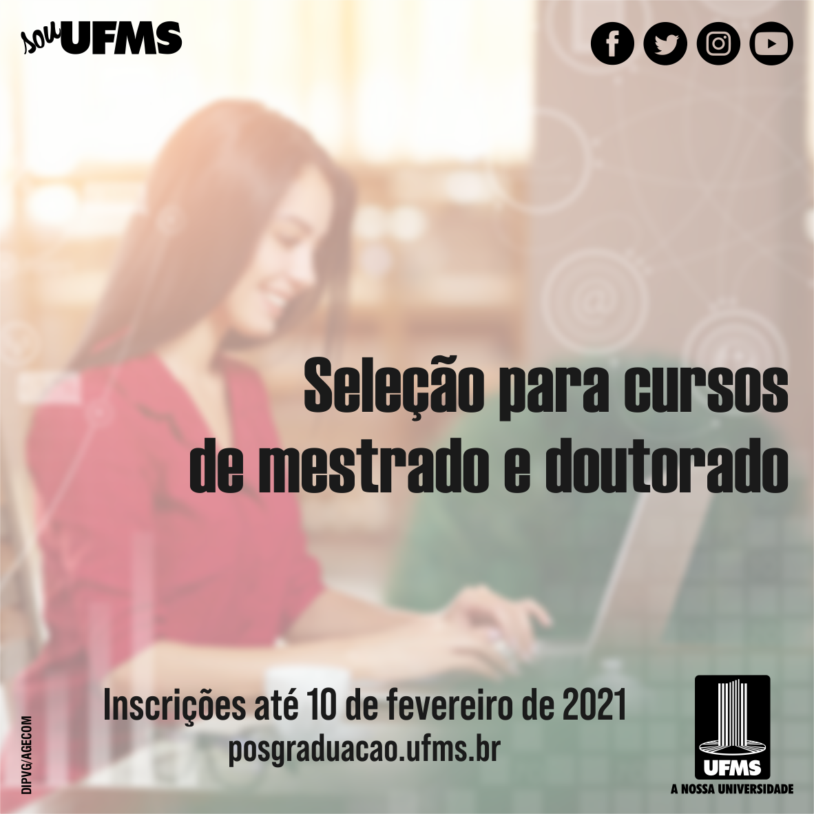 Cursos de Mestrado e Doutorado têm mais de 850 oportunidades – UFMS