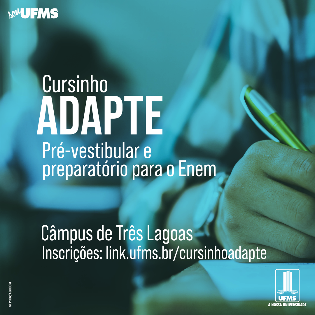 UFMS abre inscrições para cursos de mestrado e doutorado em Três Lagoas, JPNews Três Lagoas