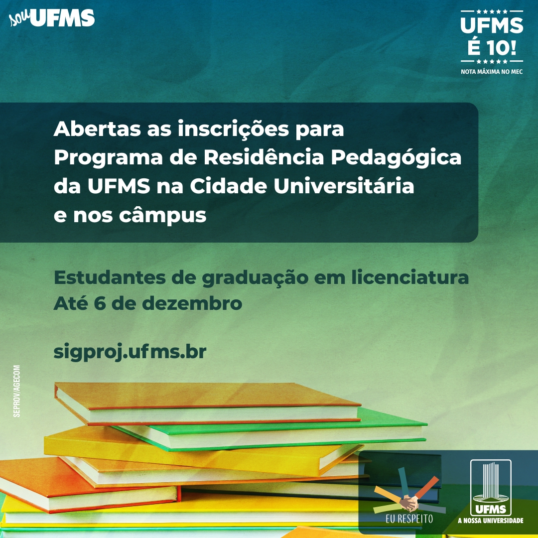 UFMS abre 1,2 mil vagas para cursos de mestrado e doutorado - Educação e  Tecnologia - Campo Grande News