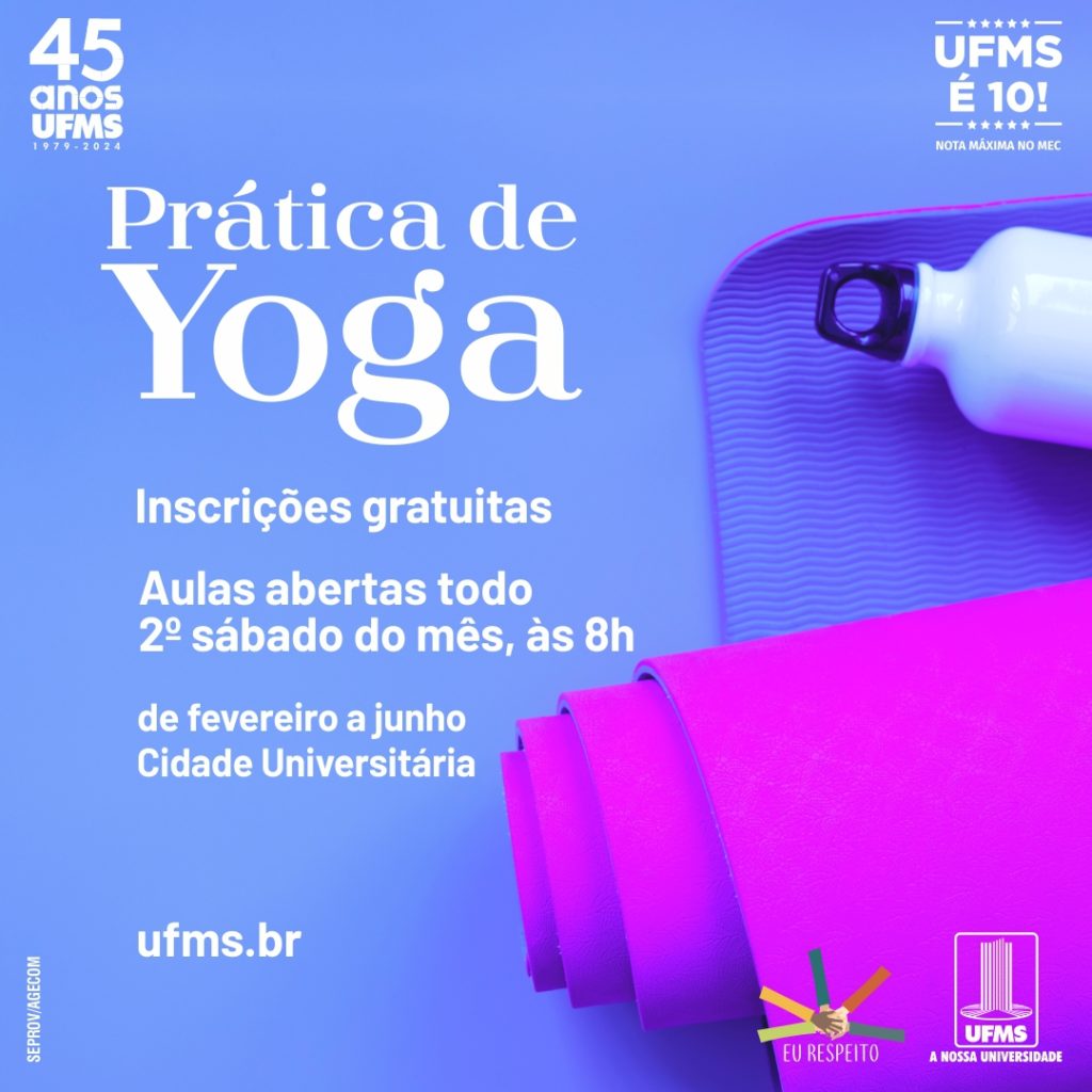 Projeto de extensão da UFPB oferece aulas gratuitas de yoga
